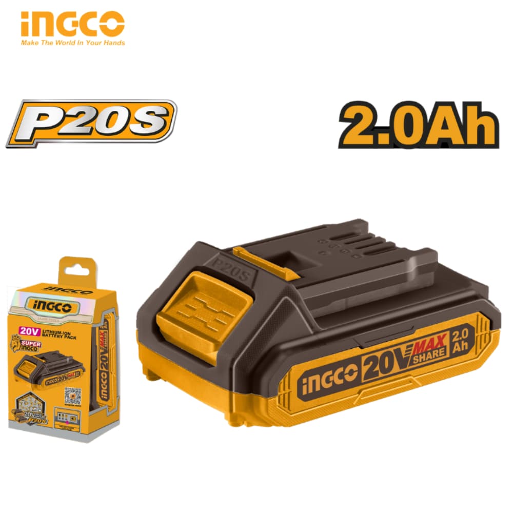 BATTERIE INGCO 20V 2.AH FBLI20011